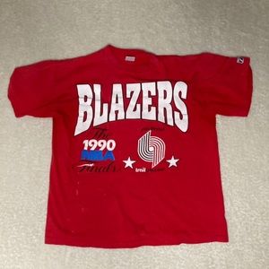 90s vintage blazers t shirt